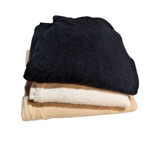 100% Cashmere Sweater Lot Neutral Classic Crafting Cutter Upcycle Recycle